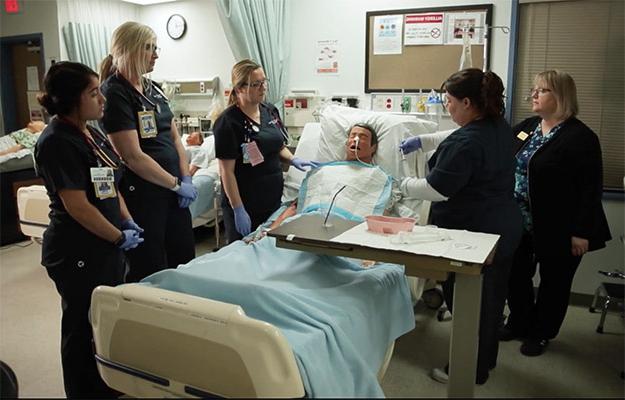 The WVC Foundation at Omak helps supply mannequins for nursing students to practice with.